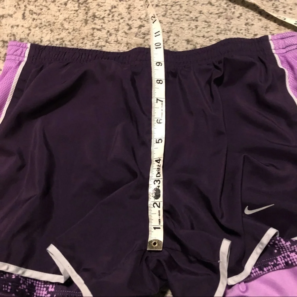 Nike Dri-Fit Dark Purple Athletic Shorts Size Medium